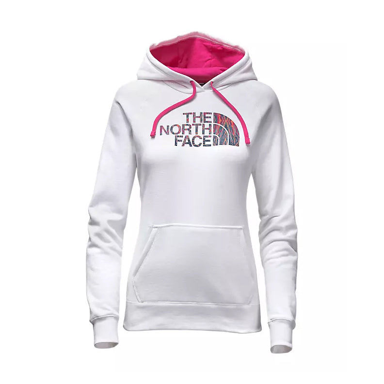 The North Face Motivation Half Dome Hoodie White/Pink Women