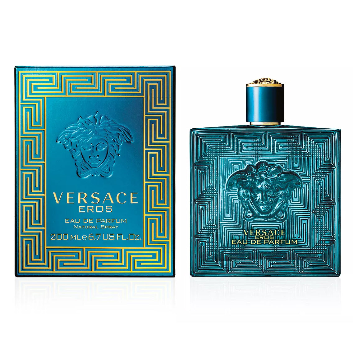 Versace Eros Eau de Parfum 6.7 oz 200 ml Men HUGE SIZE!!