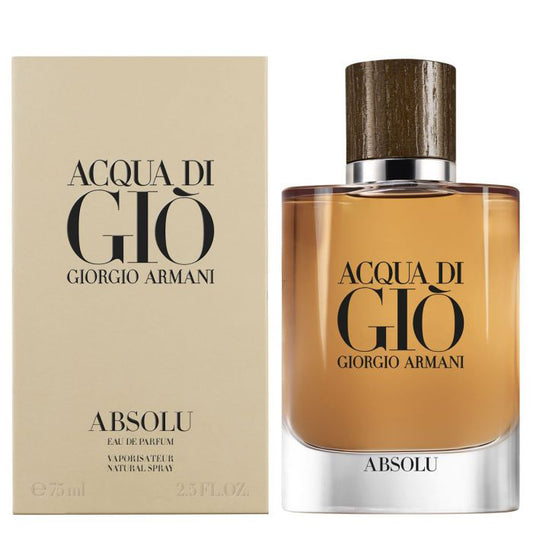 Giorgio Armani Acqua Di Gio Absolu EDP 2.5 oz 75 ml Men