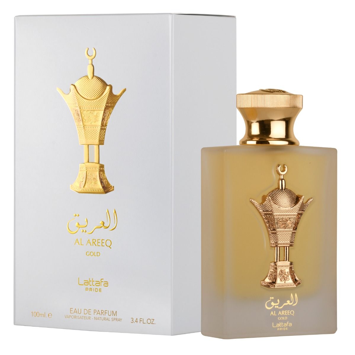 Al Areeq Gold By LATTAFA PRIDE Eau De Parfum Spray 3.4 oz 100 ml
