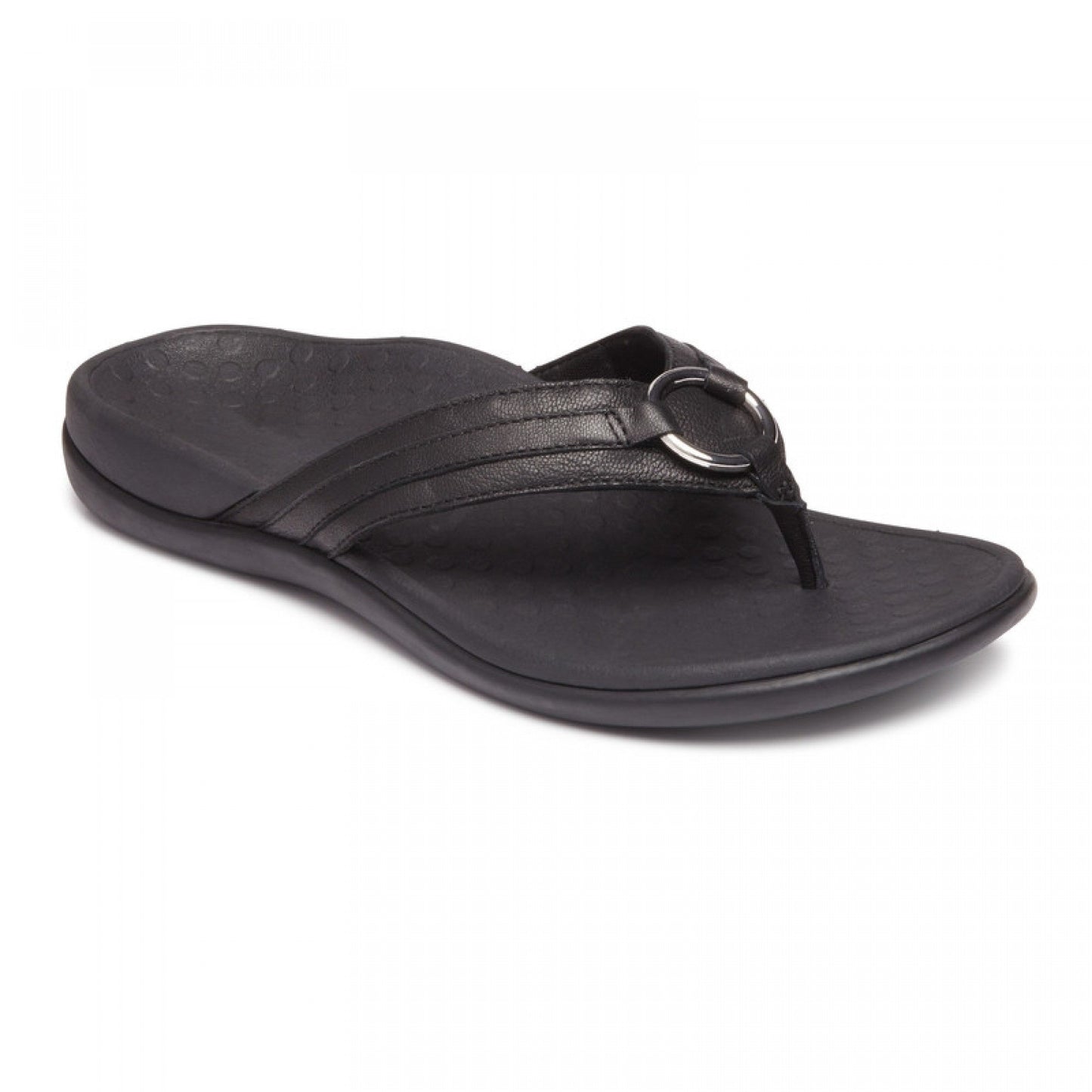 Vionic Women's Tide Aloe Thong Sandal Leather