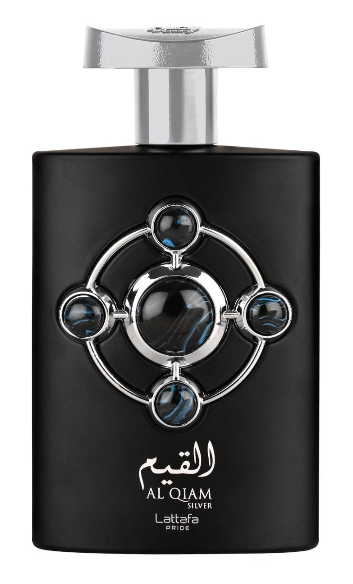 Al Qiam Silver By LATTAFA PRIDE Eau De Parfum Spray oz 100 ml