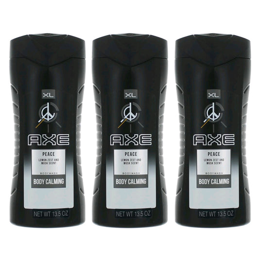 AXE Peace Body Wash Body Calming 400 ml Men "3-PACK"