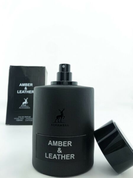 Amber Leather EDP 3.4 oz 100 ml Men