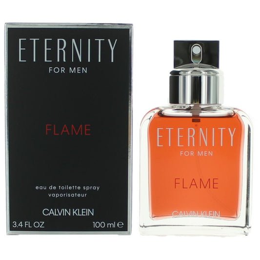 Calvin Klein Eternity Flame EDT 3.4 oz 100 oz Men