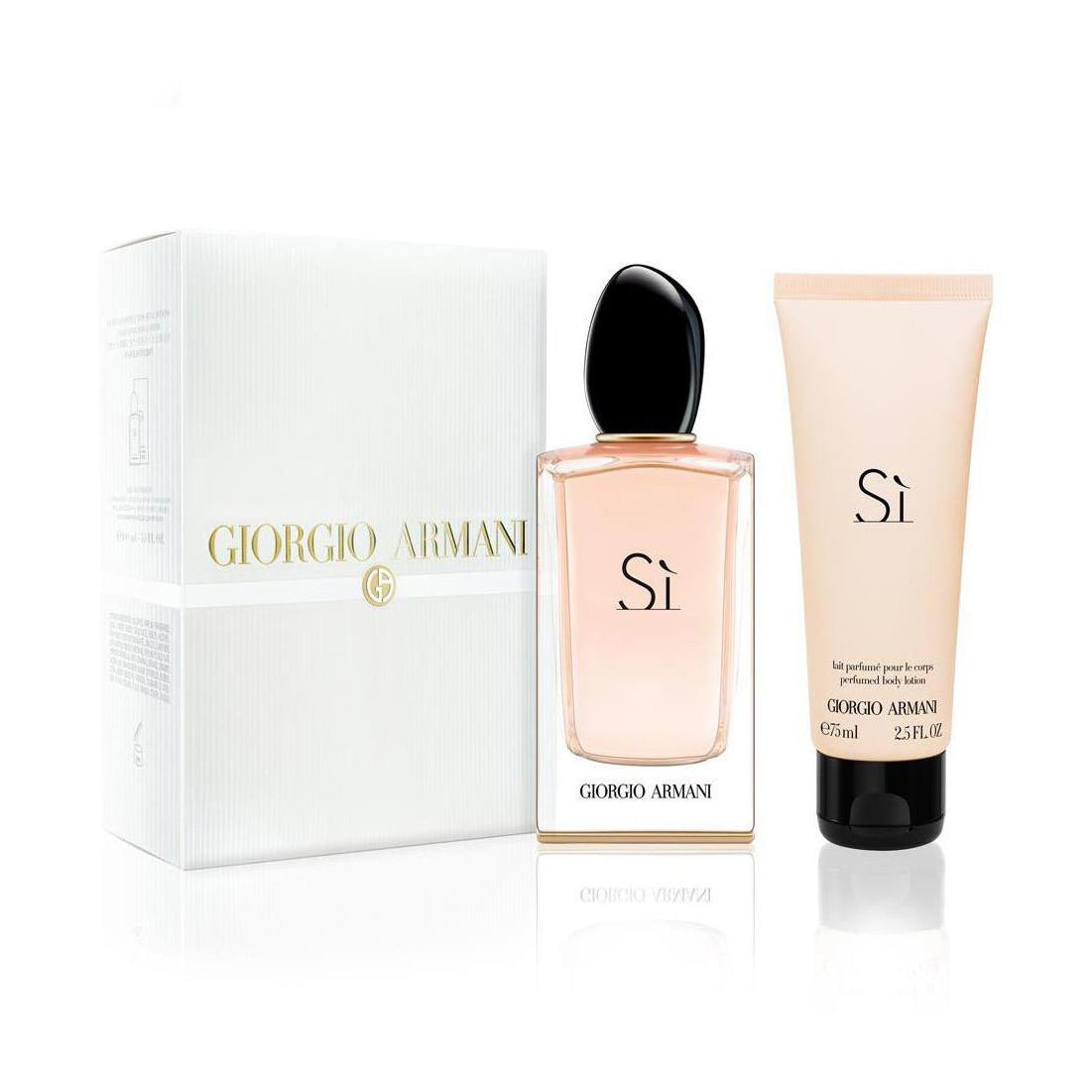 Giorgio Armani SI Gift Set 2 pcs EDP 3.4 oz 100 ml + 2.5 oz B/Lotion
