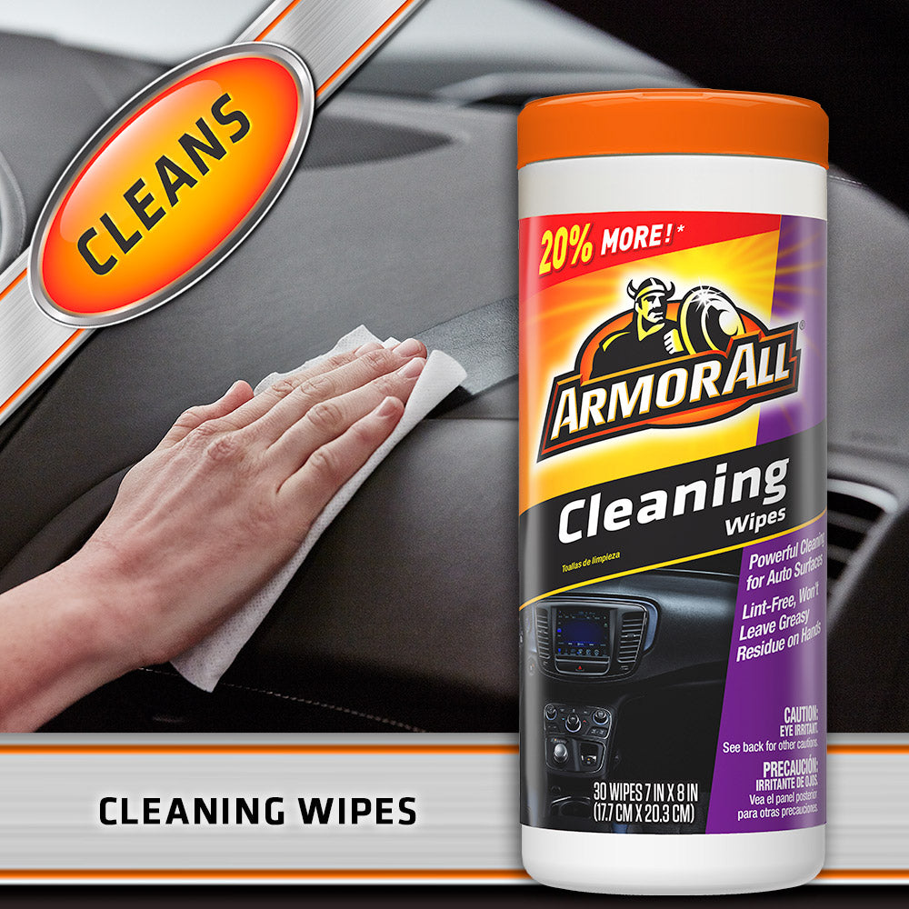  Armor All Interior Car Cleaning Wipes Kit, Disinfects