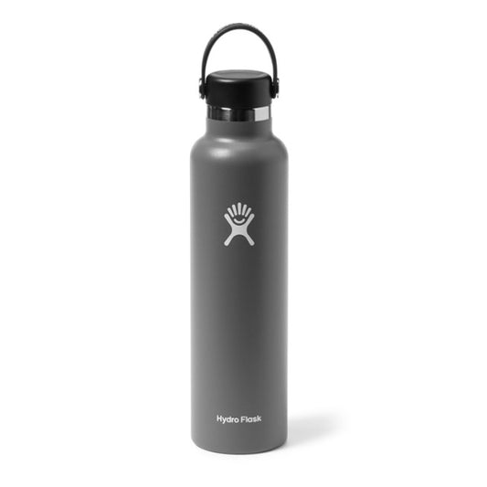 Hydro Flask Standard-Mouth Water Bottle with Flex Cap, Stone - 24 fl. oz.