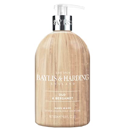 Baylis & Harding Elements Oud Wood & Bergamot, 500ml Hand Wash