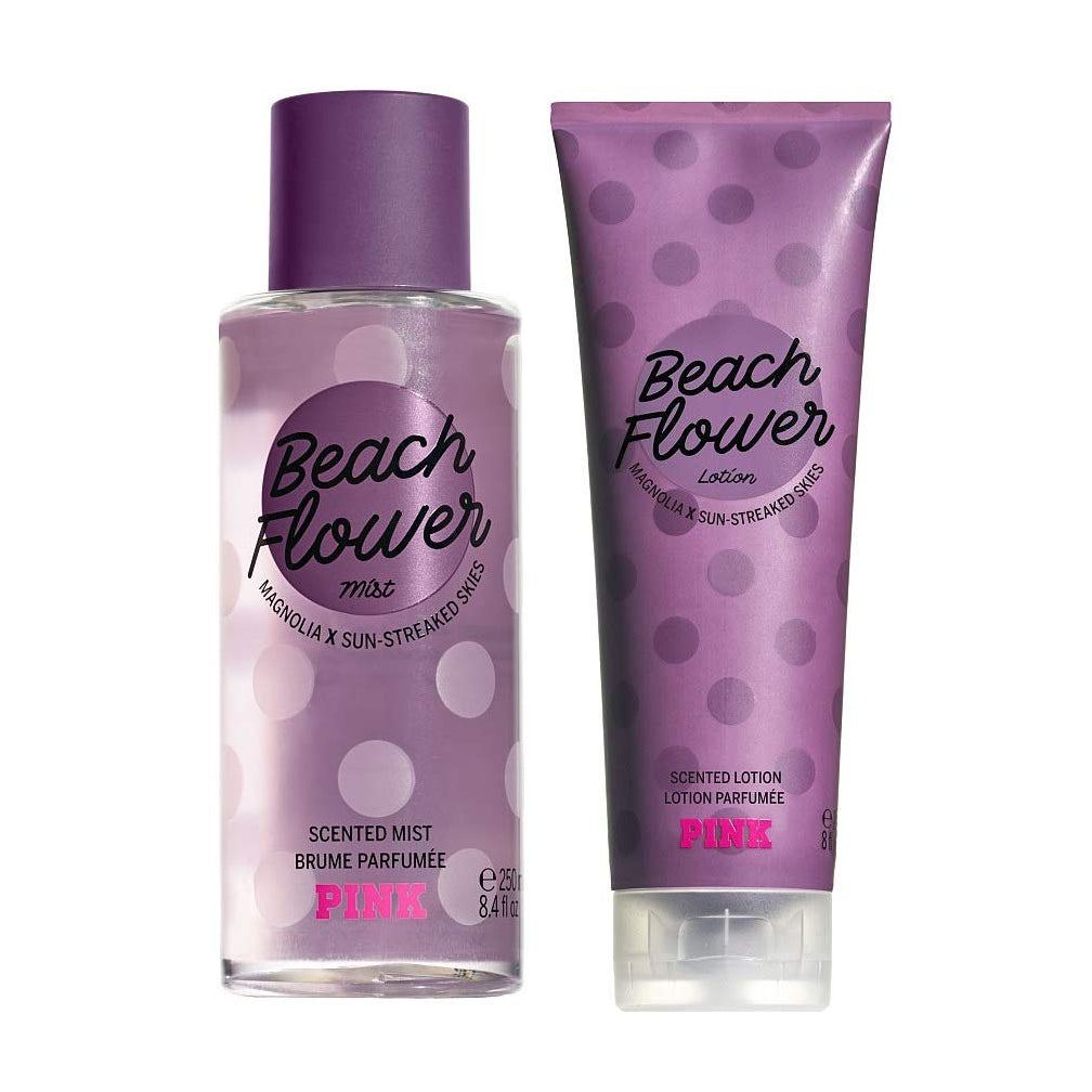 Victoria's Secret Beach Flower Scented Mist + Body Lotion SET