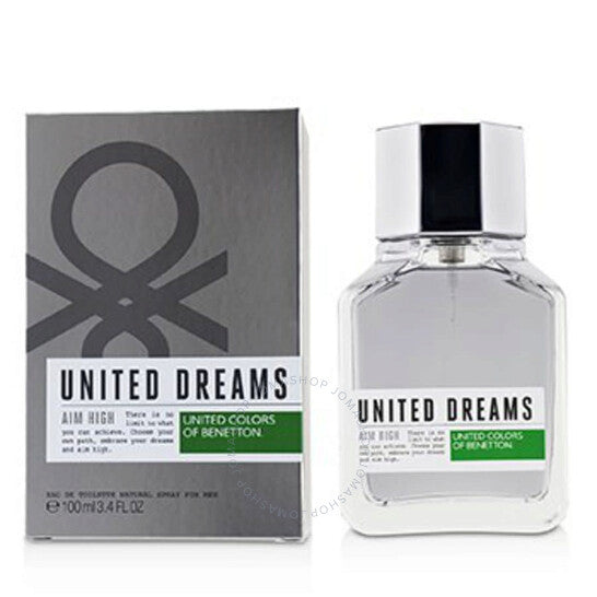 United Colors of Benetton United Dreams Aim High EDT 3.4 oz 100 ml Men
