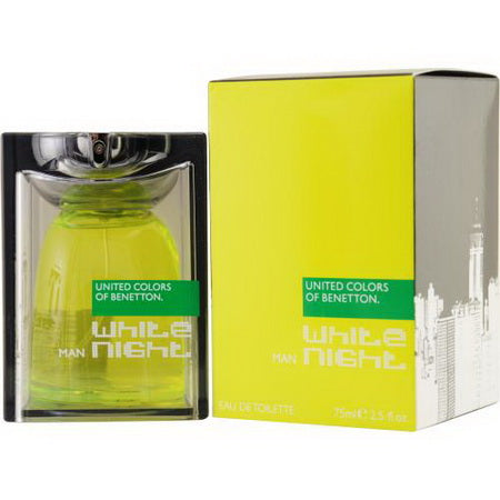 Benetton White Night EDT  2.5 oz 75 ml Men