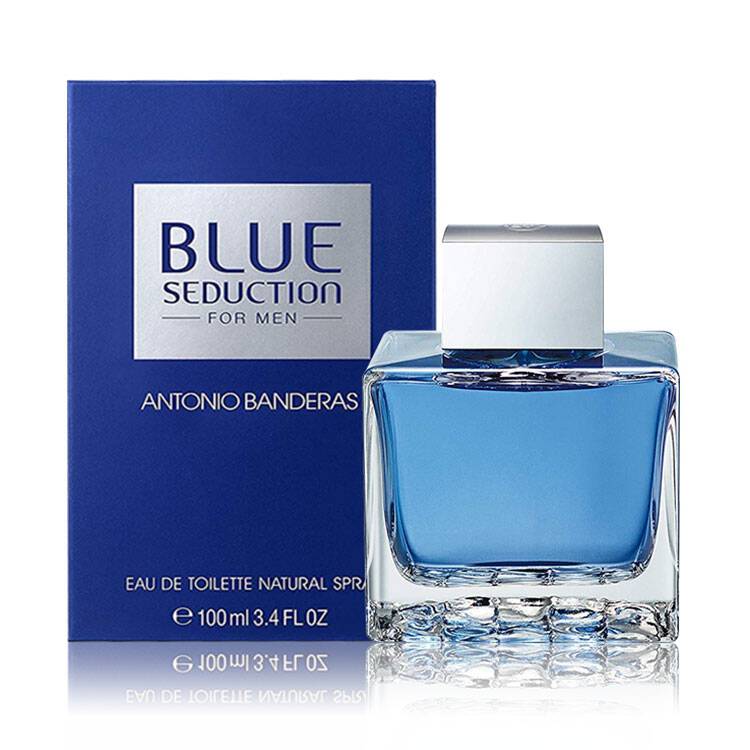 Antonio Banderas Blue Seduction Eau de Toilette 3.4 oz 100 ml Men