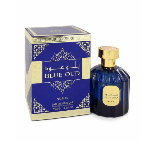 Nusuk Blue Oud Eau De Parfum Spray 3.4 oz Unisex