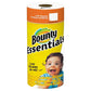 Bounty White Essentials Paper Towels - White Paper Towels (Pack of 3 Rolls)