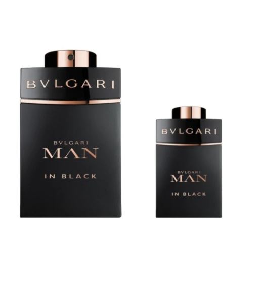 Bvlgari Man In Black Eau De Parfum Spray 3.4 oz & 0.5 oz 2 pcs set