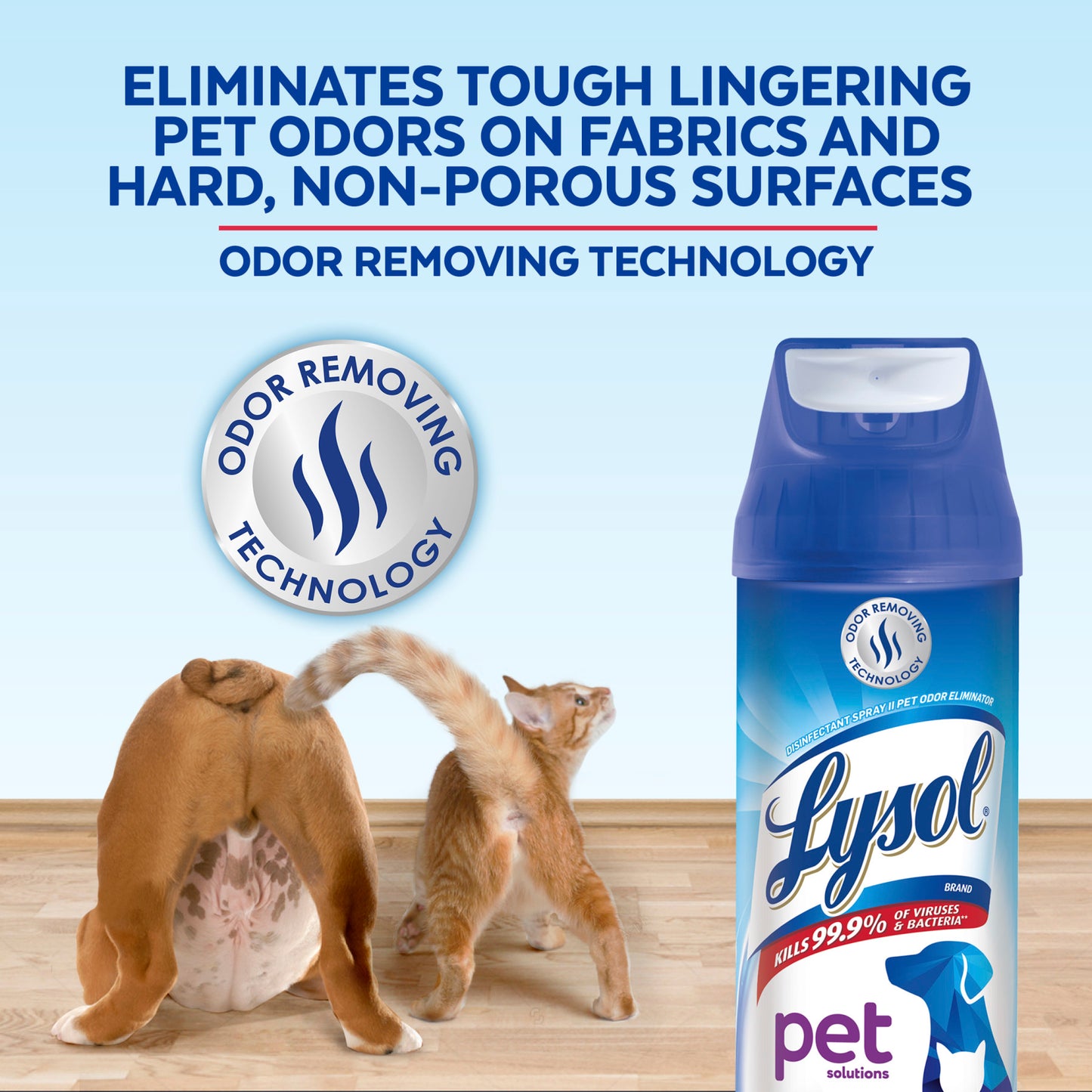 Lysol Pet Solutions Odor Eliminator Fresh Scent 15 oz