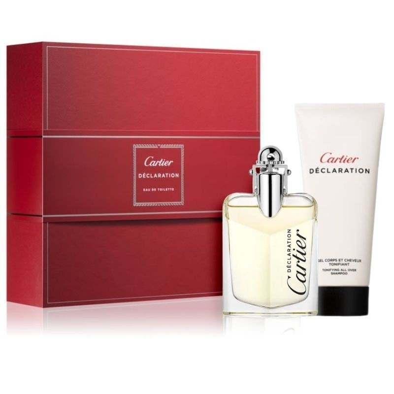 Cartier Declaration Eau de Toilette  2 pc. Gift Set  50 ml 1.6 oz + 100 ml