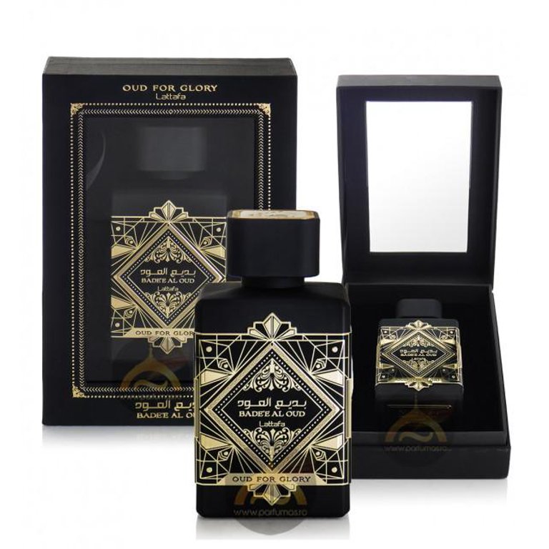 Oud For Glory Eau De Parfum Spray By Lattafa 3.4 oz 100 ml – Rafaelos