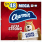 Charmin Ultra Strong Toilet Paper, 12 Mega Rolls = 48 Regular Rolls, 3432 Sheets