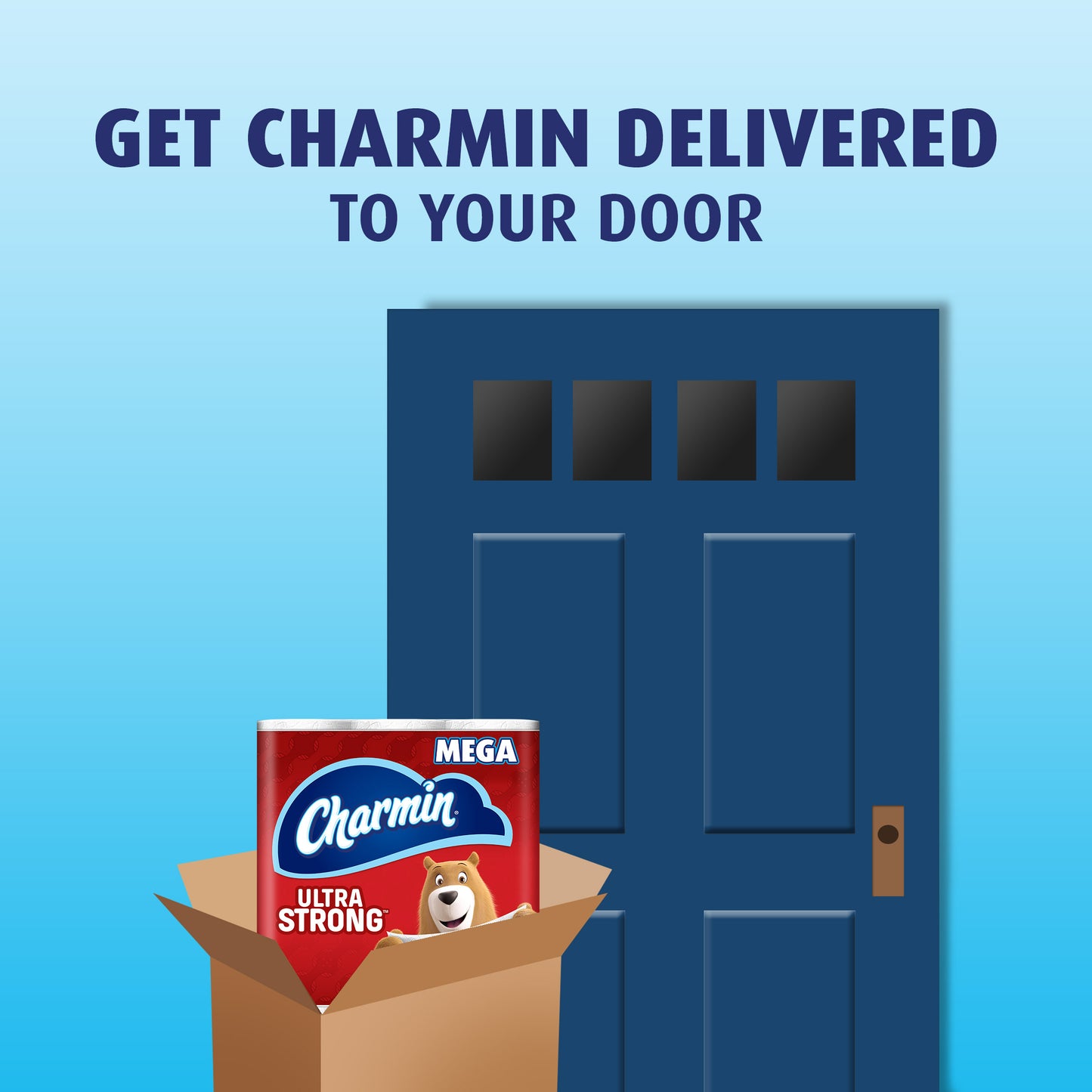 Charmin Ultra Strong Toilet Paper, 12 Mega Rolls = 48 Regular Rolls, 3432 Sheets