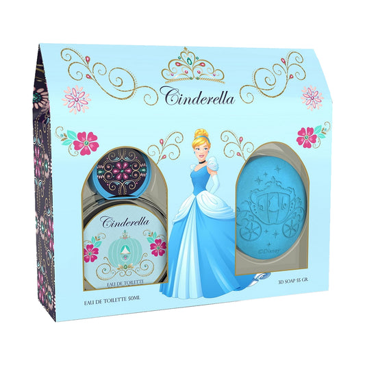 Disney Princess Cinderella 2pc Gift Set EDT 1.7 oz 50 ml