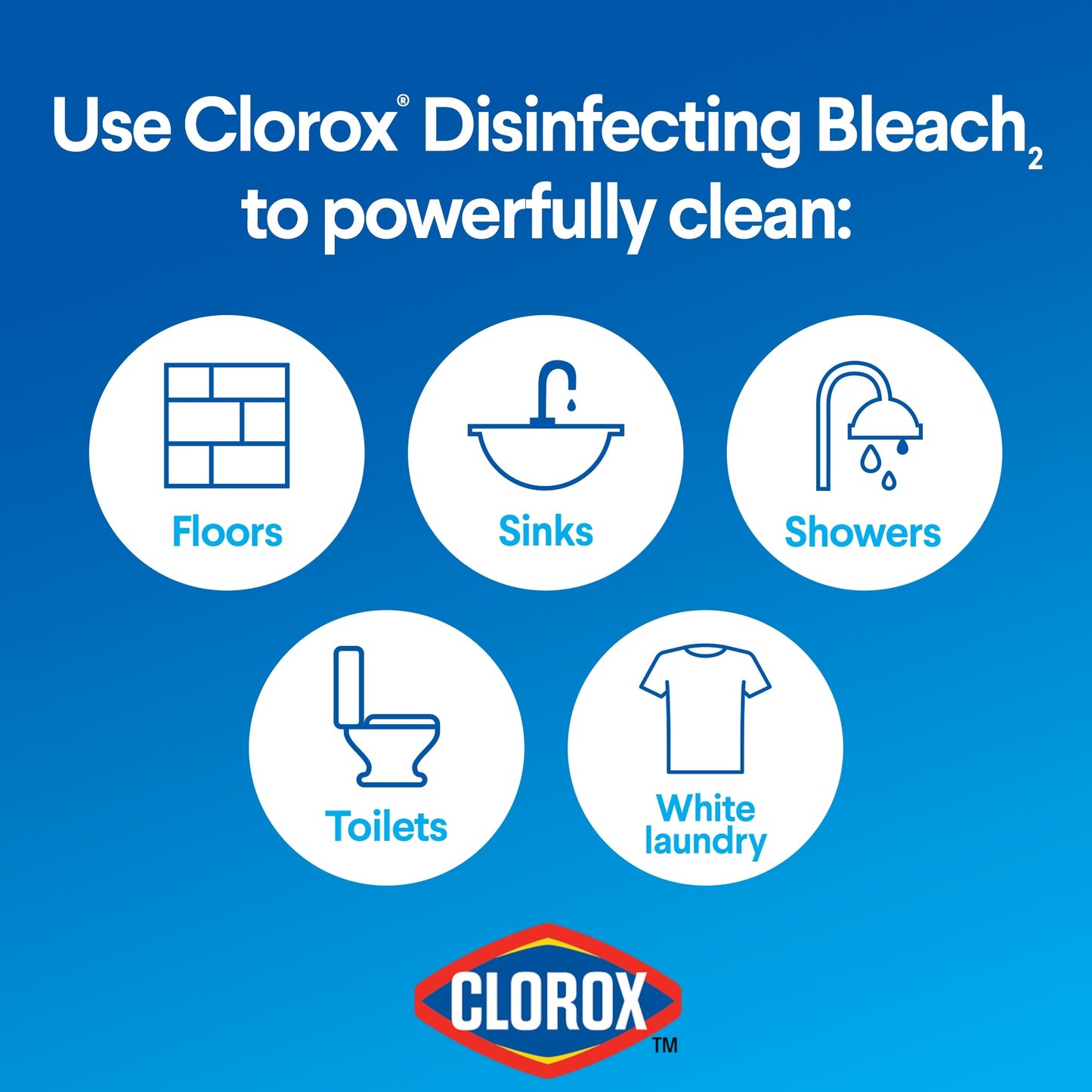 Clorox Disinfecting Bleach, Regular (Concentrated Formula)  81 oz. Bottle