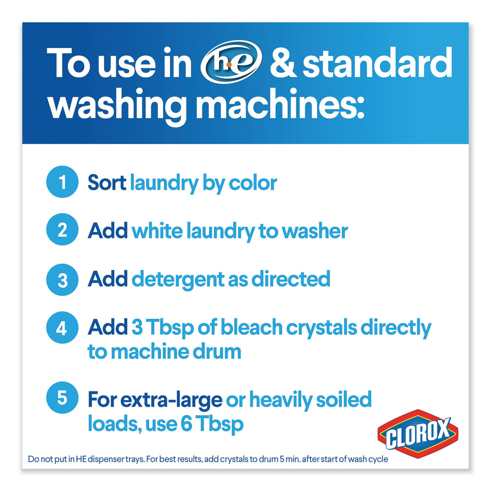 Clorox Zero Splash Bleach Crystals 24 oz Rafaelos