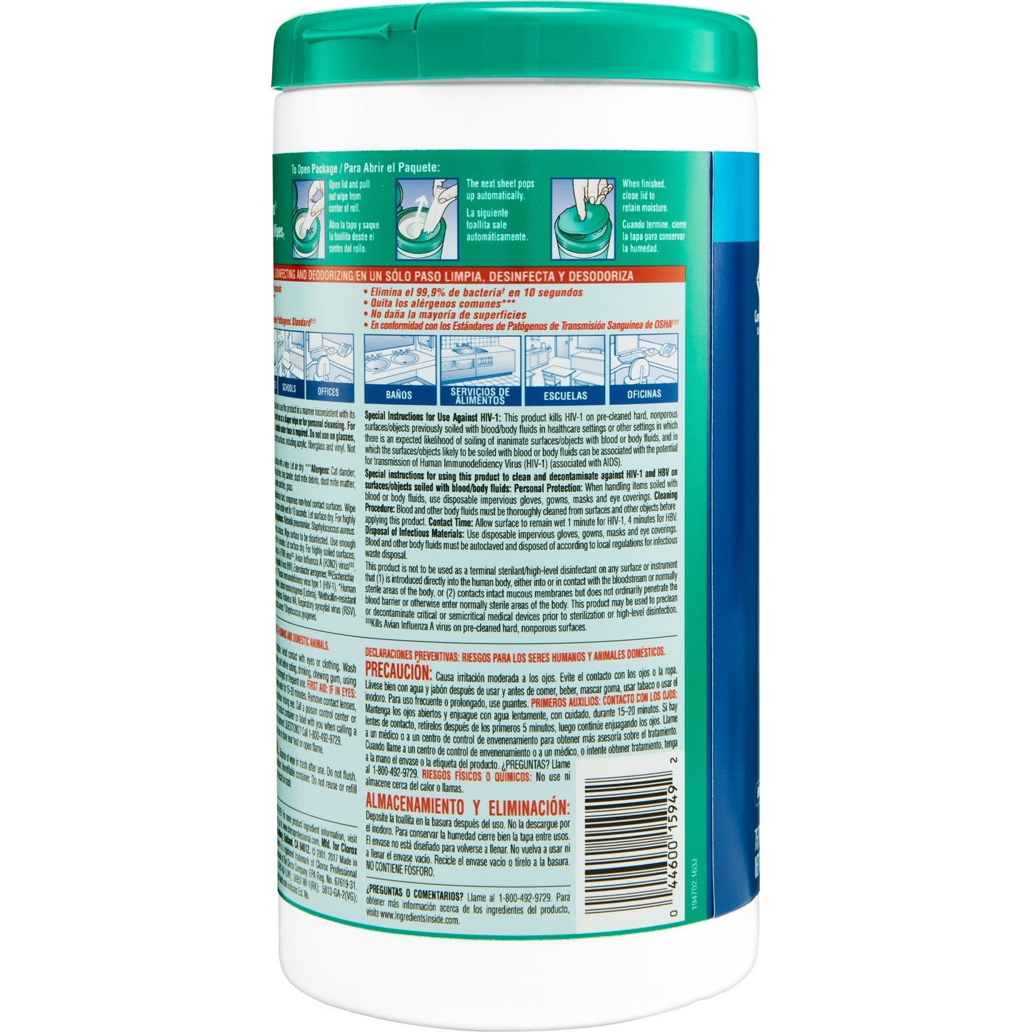 Clorox Disinfecting Wipes, Fresh Scent - 75 Wipes