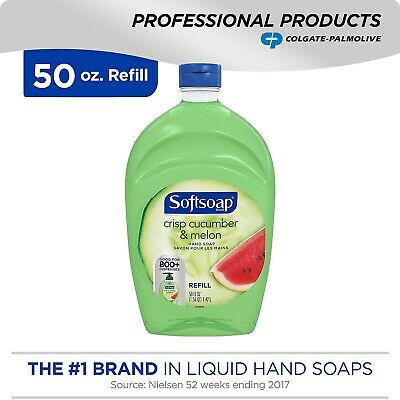 Softsoap Hand Soap Crisp Cucumber & Melon 50 oz 1.47 L