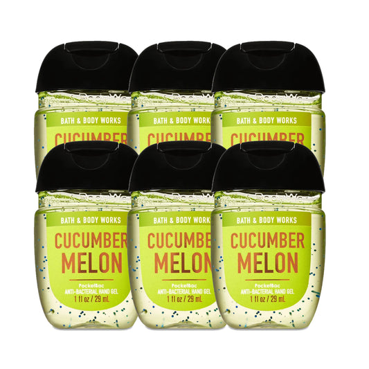 Bath & Body Works Cucumber Melon Anti-Bacterial - Hand Sanitizers "PACKS" 1 oz 29 ml