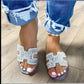 Victoria Adames Soho Jelly Sandals Clear