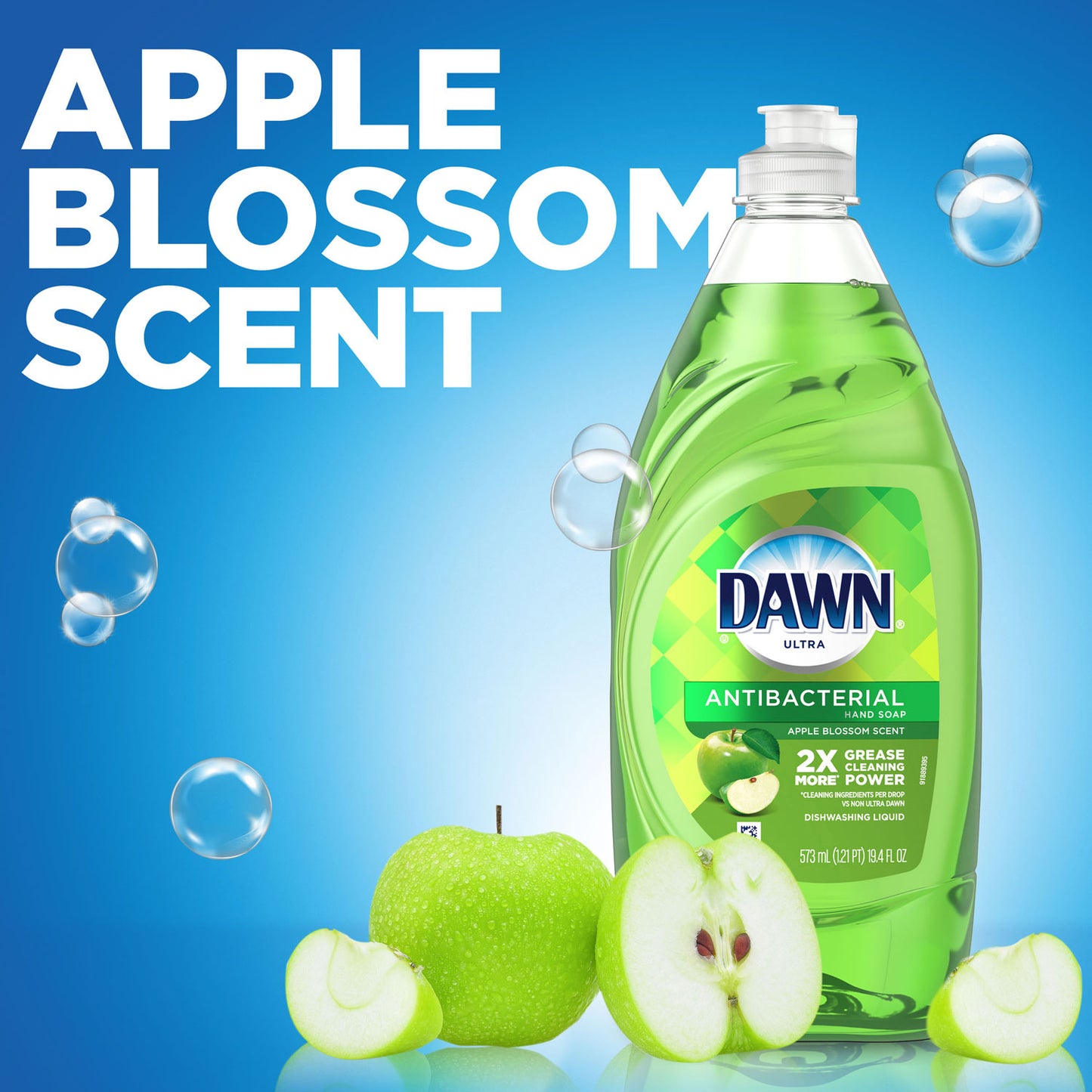 Dawn Ultra Liquid Hand Soap, Apple Blossom Scent, 40 Fl Oz