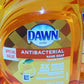 Dawn Ultra Antibacterial Hand Soap Wash, Kills Germs  7 oz - (3 PACK)