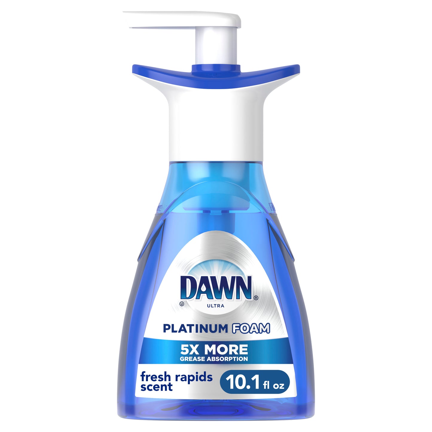 Dawn Ultra Platinum Foam Dish Soap, Fresh Rapids Scent, 10.1 fl oz (Pack of 2)