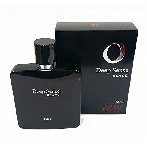 Deep Sense Black for Men EDP 3.3 oz 100 ml