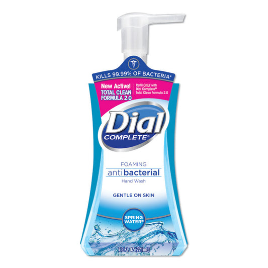 Dial Complete Foaming Antibacterial Hand Wash Spring Water 7.5oz
