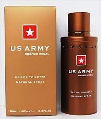 Us Army Bronze Medal For Men Eau De Toilette 3.3 Fl Oz 100 ml