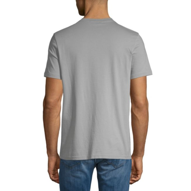 Calvin Klein Jeans Men's Short Sleeve T-Shirt V Neck (41H5088) Alloy