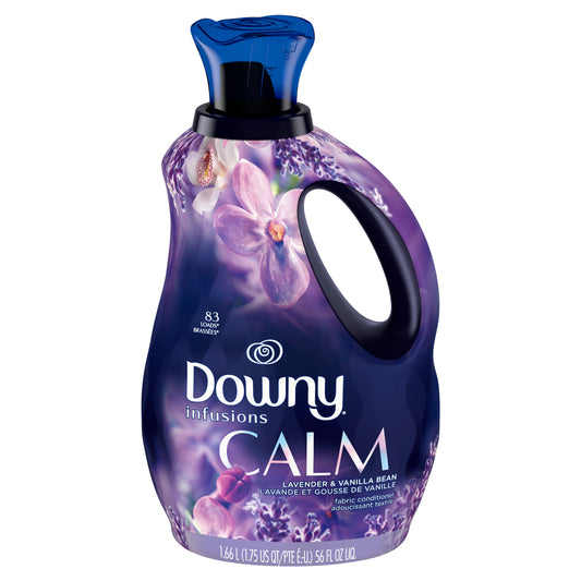 Downy Infusions, Calm Lavender, 83 Loads Liquid Fabric Softener, 56 fl oz