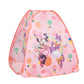 Disney Minnie Mouse 3 Piece Tent Set (Tent Set with Pillow and Flashlight)
