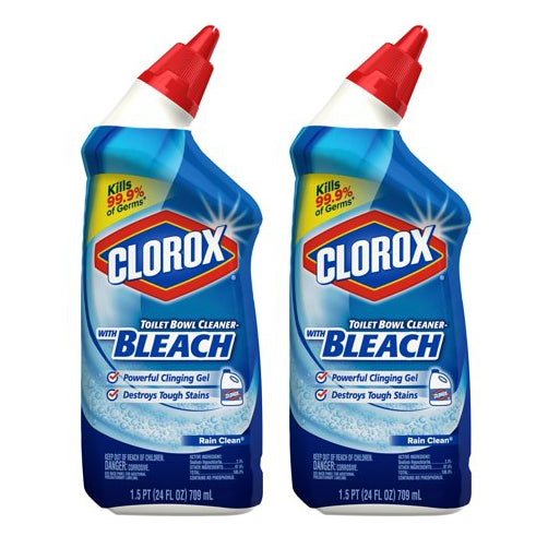 Clorox Toilet Bowl Cleaner with Bleach 24 oz "2-PACK"