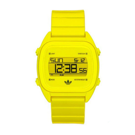 Adidas Sydney Quartz Neon Yellow Dial Unisex Digital Watch (ADH2891)