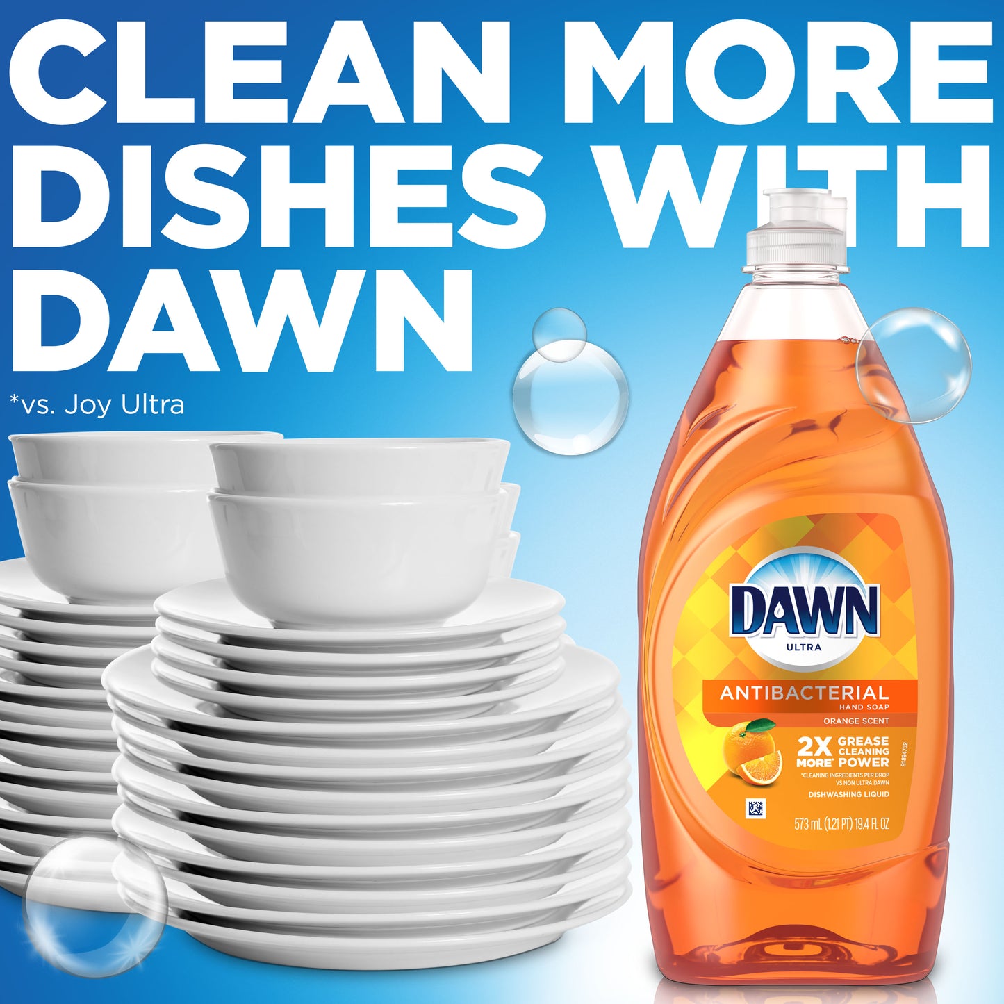 Dawn Ultra Liquid Dish Soap Orange Scent 40 oz