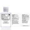 Hand Sanitizer Gel, 2 oz Blueberry Scent With 72% Alcohol by Earth to Skin  "6 Pack"