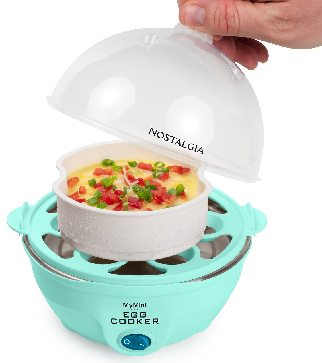 Mini egg shop cooker