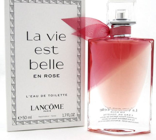 Lancome La Vie Est Belle En Rose L'eau De Toilette Spray For Women 1.7 oz "TESTER"