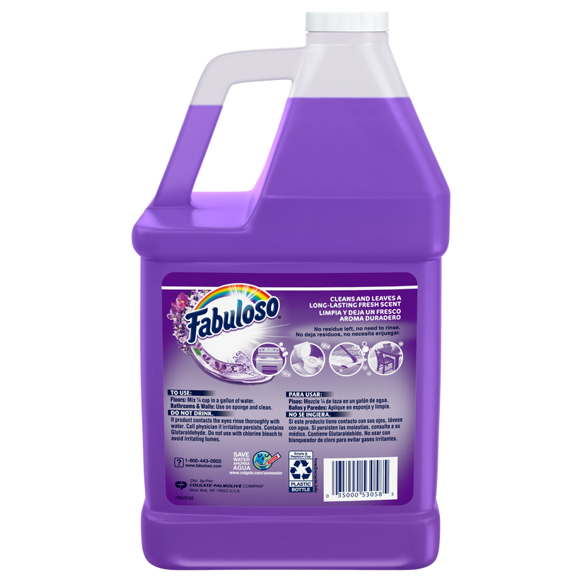 Fabuloso All Purpose Cleaner, Lavender 128 fluid oz Rafaelos