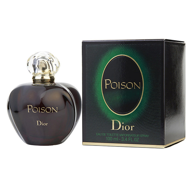 Christian Dior Poison Eau de Toilette 3.4 oz 100 ml Women