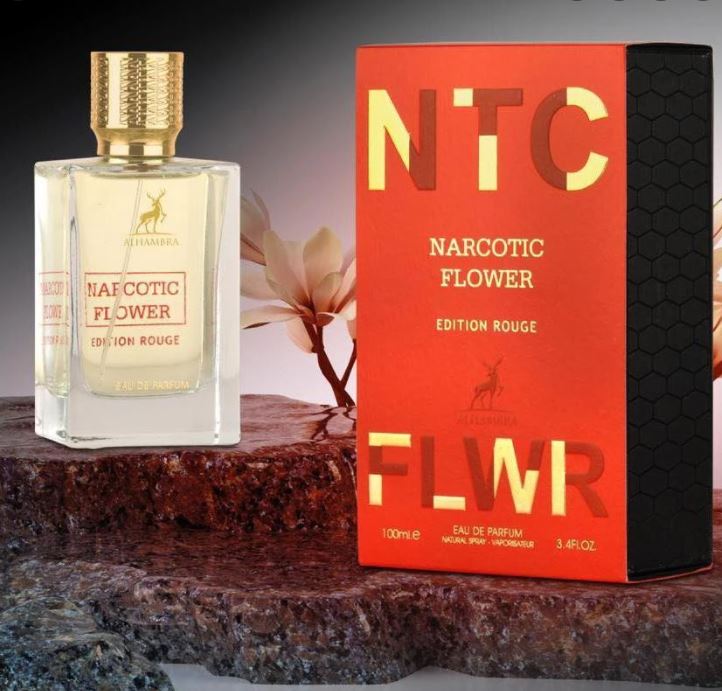 Narcotic Flower Edition Rouge Eau De Parfum Spray For Women 3.4 oz 100 ml